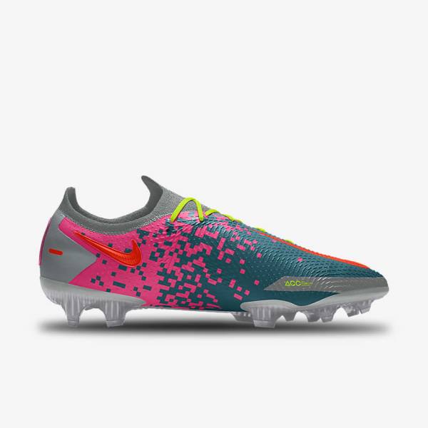 Nike Phantom GT Elite By You Custom Firm Ground Fußballschuhe Damen Mehrfarbig | NK216WNO