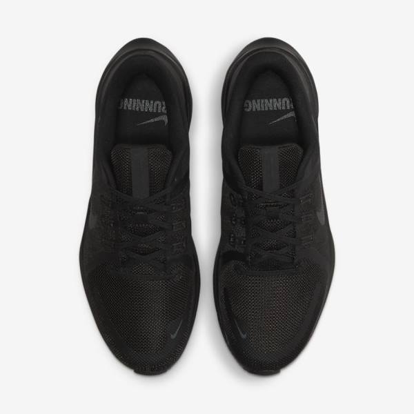 Nike Quest 4 Straßen Laufschuhe Herren Schwarz Dunkelgrau | NK073FLX