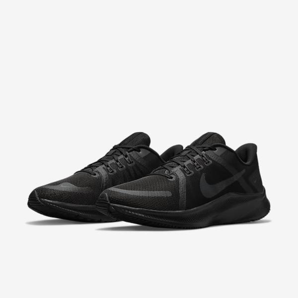 Nike Quest 4 Straßen Laufschuhe Herren Schwarz Dunkelgrau | NK073FLX