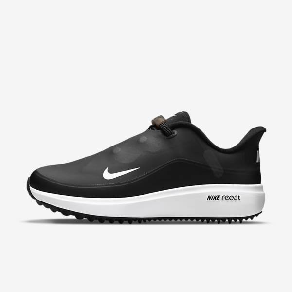 Nike React Ace Tour Golfschuhe Damen Metal | NK326BRO