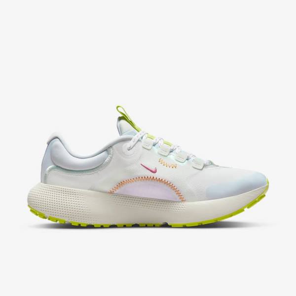 Nike React Escape Run Straßen Laufschuhe Damen Weiß Grün Mehrfarbig | NK750TKP