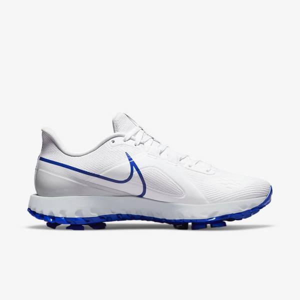 Nike React Infinity Pro Golfschuhe Damen Weiß Platin Blau | NK451MOF