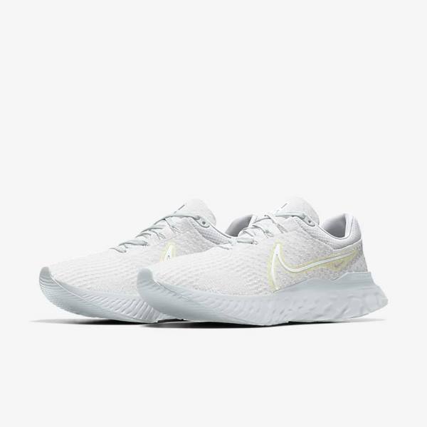 Nike React Infinity Run 3 By You Custom Straßen Laufschuhe Damen Weiß | NK963EBX