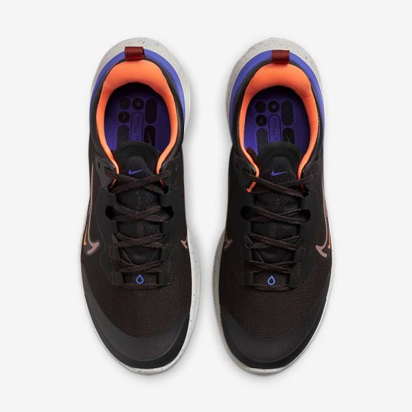 Nike React Miler 2 Shield Weatherised Straßen Laufschuhe Herren Orange Indigo | NK093VTF