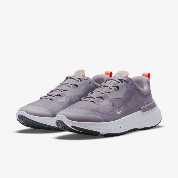 Nike React Miler 2 Shield Weatherised Straßen Laufschuhe Damen Orange | NK839QPE