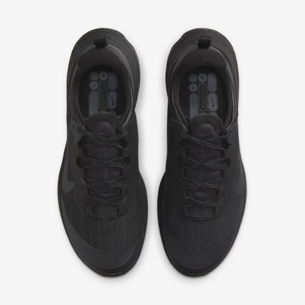 Nike React Miler 2 Shield Weatherised Straßen Laufschuhe Herren Schwarz Dunkelgrau Schwarz | NK963OKX