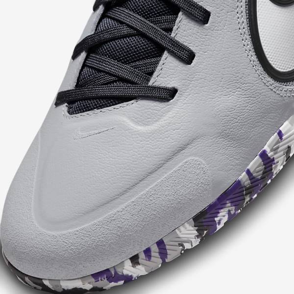 Nike React Tiempo Legend 9 Pro IC Indoor-Court Fußballschuhe Damen Hellgrau Weiß | NK021RSC