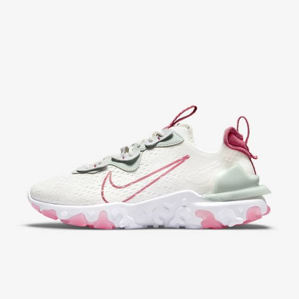 Nike React Vision Sneakers Damen Platin Rosa | NK934GIQ