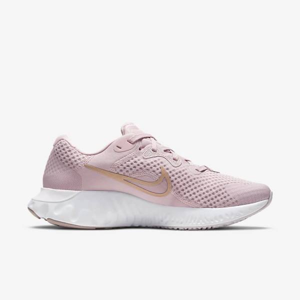 Nike Renew Run 2 Straßen Laufschuhe Damen Metal | NK629FJY