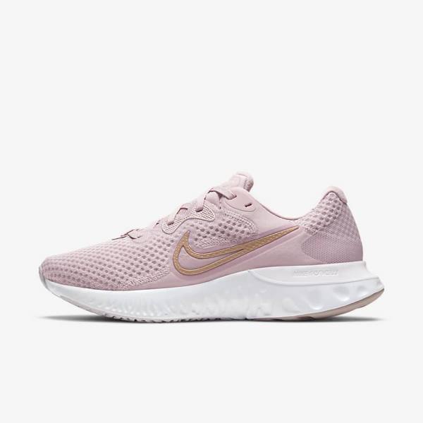 Nike Renew Run 2 Straßen Laufschuhe Damen Metal | NK629FJY