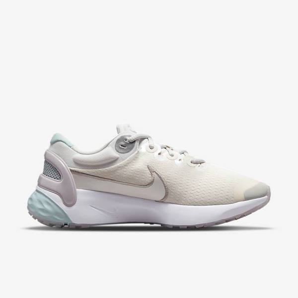 Nike Renew Run 3 Premium Straßen Laufschuhe Damen Metal | NK405VNX