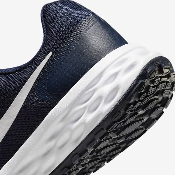 Nike Revolution 6 Next Nature Straßen Laufschuhe Herren Navy | NK261RCZ