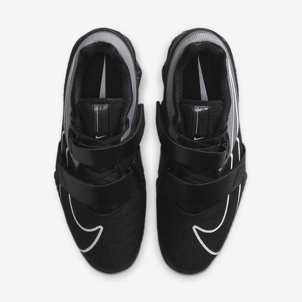 Nike Romaleos 4 Sportschuhe Damen Schwarz Weiß | NK439HNF