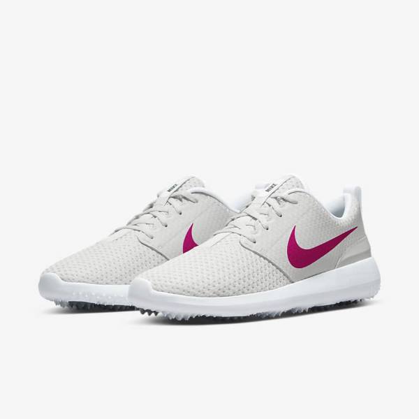 Nike Roshe G Golfschuhe Damen Weiß Schwarz Rosa | NK891KFN