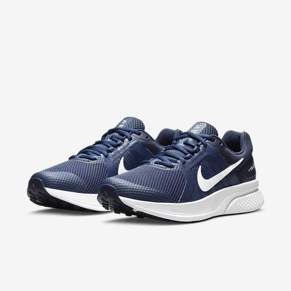 Nike Run Swift 2 Straßen Laufschuhe Herren Navy | NK375XWQ