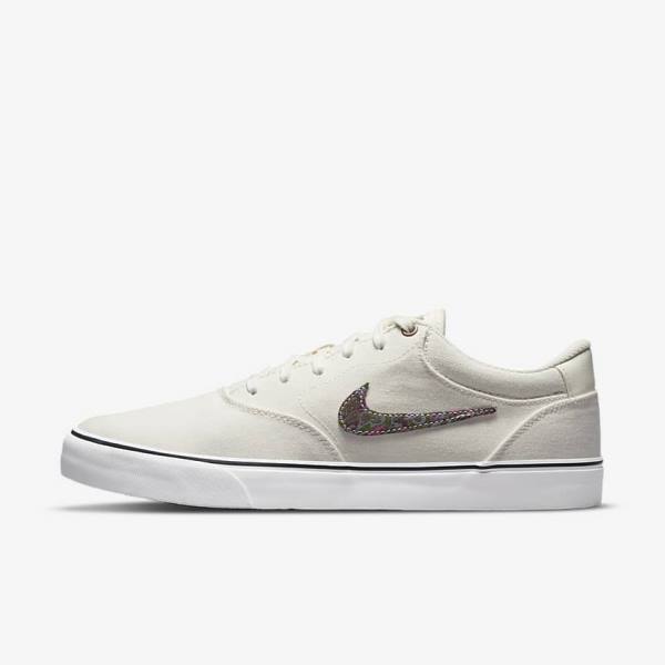 Nike SB Chron 2 Canvas Premium Skate Shoes Damen Grau Grün | NK836SVK