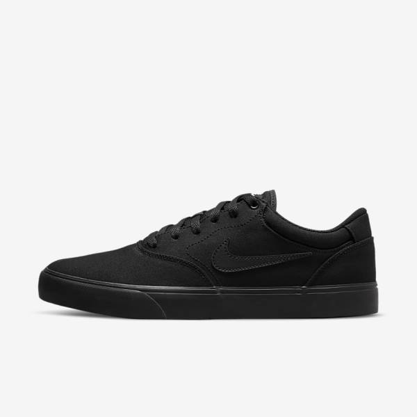 Nike SB Chron 2 Canvas Skate Shoes Damen Schwarz | NK041XMC