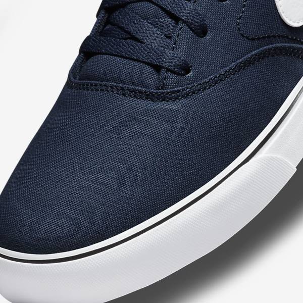 Nike SB Chron 2 Canvas Skate Shoes Damen Navy Navy | NK903QEC