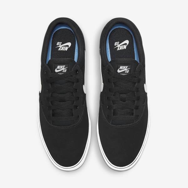Nike SB Chron 2 Skate Shoes Herren Schwarz Weiß | NK315BJC
