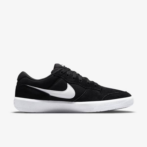 Nike SB Force 58 Skate Shoes Damen Schwarz Weiß | NK528UWS