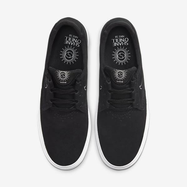 Nike SB Shane Sneakers Damen Schwarz Weiß | NK897REP