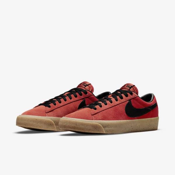 Nike SB Zoom Blazer Low Pro GT Skate Shoes Herren Hellbraun Schwarz | NK825NKW