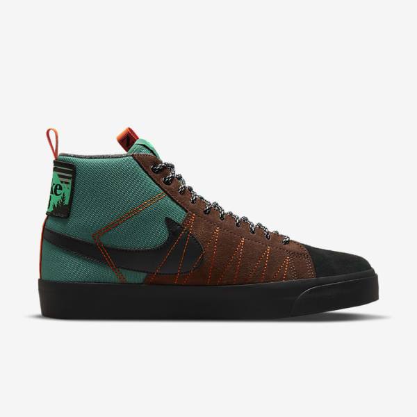 Nike SB Zoom Blazer Mid Premium Sneakers Herren Orange | NK470KCW