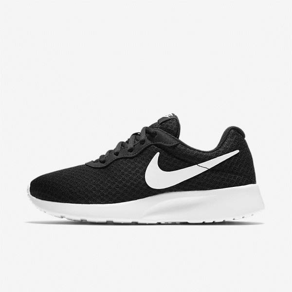 Nike Tanjun Sneakers Damen Schwarz Weiß | NK935MUO