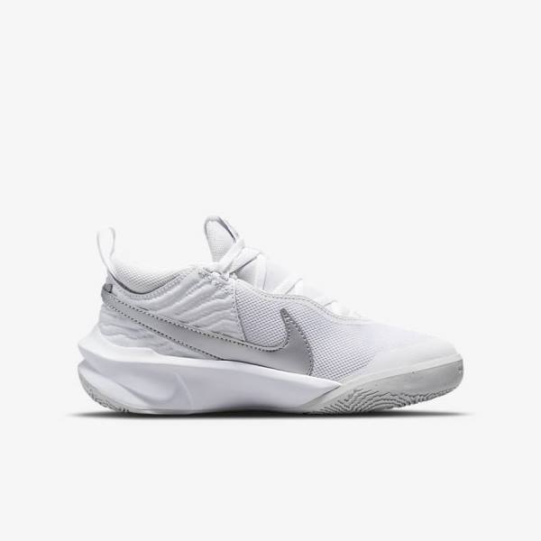 Nike Team Hustle D 10 Older Basketballschuhe Kinder Metal | NK315BCU