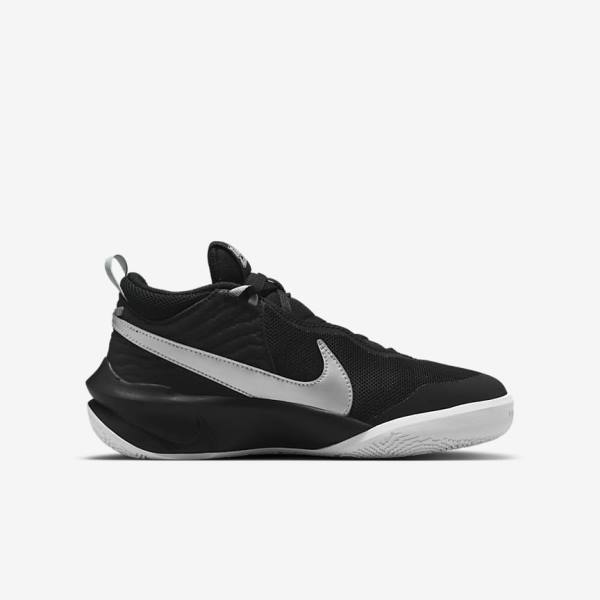 Nike Team Hustle D 10 Older Basketballschuhe Kinder Metal | NK756GHV