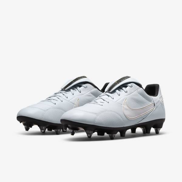 Nike The Premier 3 SG-PRO Anti-Clog Traction Soft-Ground Fußballschuhe Herren Metal Gold | NK413ZAY