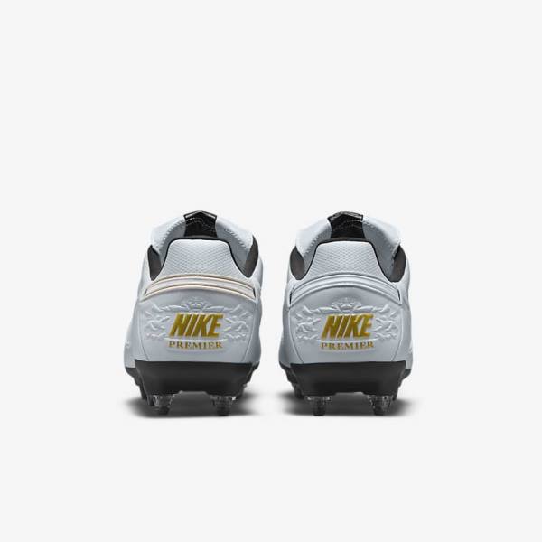 Nike The Premier 3 SG-PRO Anti-Clog Traction Soft-Ground Fußballschuhe Herren Metal Gold | NK413ZAY