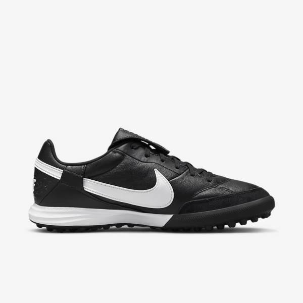 Nike The Premier 3 TF Artificial-Turf Fußballschuhe Herren Schwarz Weiß | NK249ZTJ