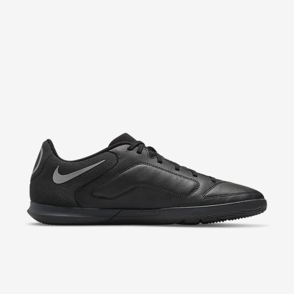 Nike Tiempo Legend 9 Club IC Indoor-Court Fußballschuhe Damen Schwarz Dunkelgrau | NK401IXQ