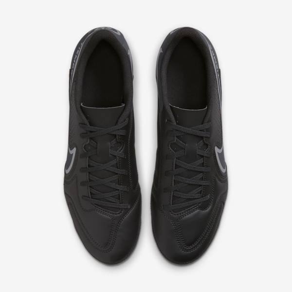 Nike Tiempo Legend 9 Club MG Multi-Ground Fußballschuhe Herren Schwarz Dunkelgrau | NK324EFV