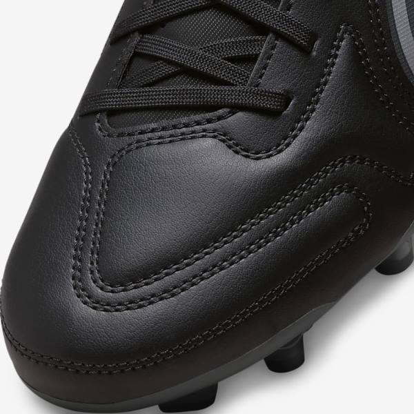 Nike Tiempo Legend 9 Club MG Multi-Ground Fußballschuhe Herren Schwarz Dunkelgrau | NK324EFV