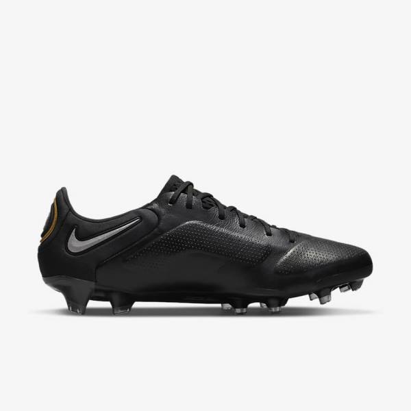 Nike Tiempo Legend 9 Elite FG Firm-Ground Fußballschuhe Damen Metal Gold Metal | NK015JOT