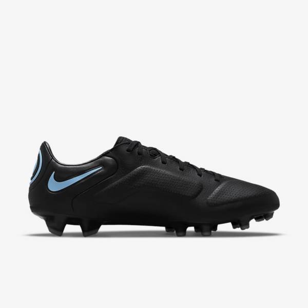 Nike Tiempo Legend 9 Pro FG Firm-Ground Fußballschuhe Damen Schwarz Grau | NK372VBT