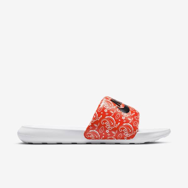 Nike Victori One Print Badelatschen Damen Orange | NK897EOD