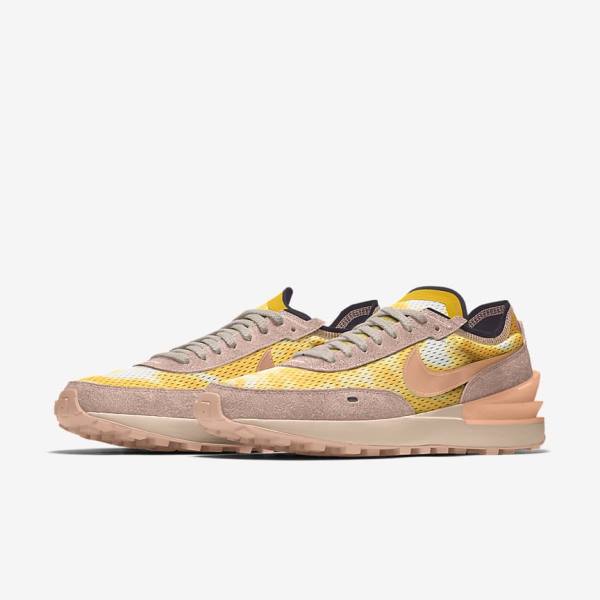 Nike Waffle One By You Custom Sneakers Damen Mehrfarbig | NK862JVF