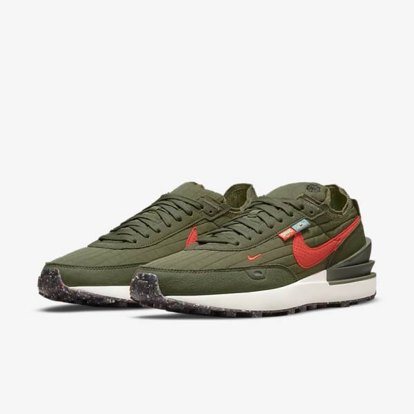 Nike Waffle One Premium Sneakers Herren Orange | NK297DCM