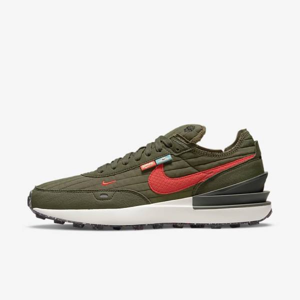 Nike Waffle One Premium Sneakers Herren Orange | NK297DCM