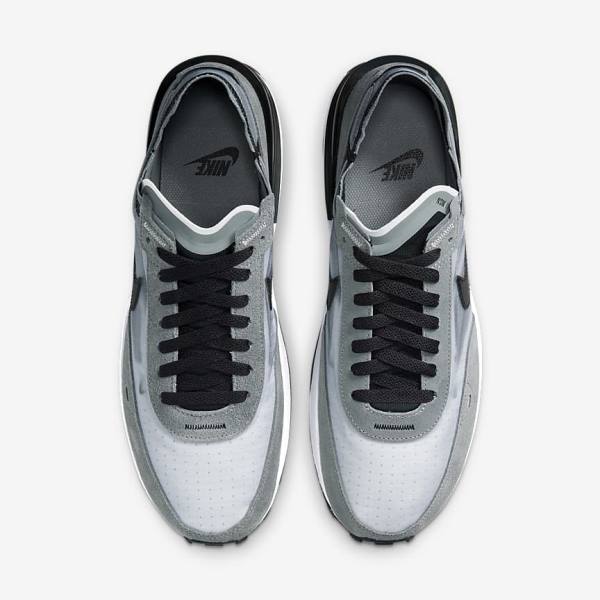 Nike Waffle One SE Sneakers Herren Grau Weiß Grau Schwarz | NK896HEP