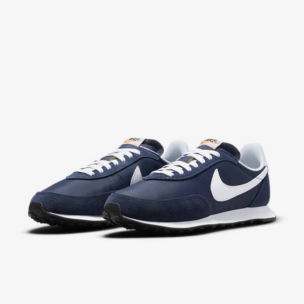 Nike Waffle Trainer 2 Sneakers Herren Navy | NK561UIS