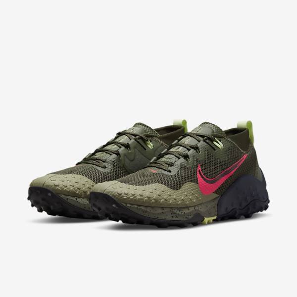 Nike Wildhorse 7 Trail Laufschuhe Herren Khaki | NK201YTK