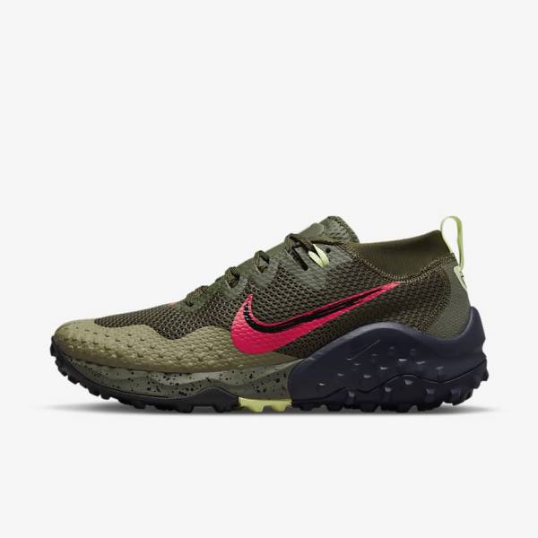 Nike Wildhorse 7 Trail Laufschuhe Herren Khaki | NK201YTK