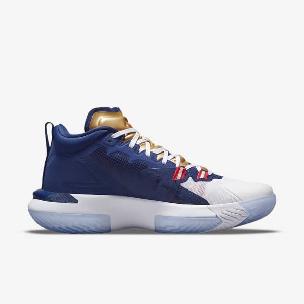 Nike Zion 1 Basketballschuhe Herren Metal Gold | NK210ZPW