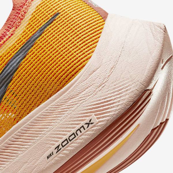 Nike ZoomX Vaporfly NEXT% 2 Ekiden Straßen Rennfahrer Laufschuhe Herren Weiß Schwarz Schwarz | NK431WDV