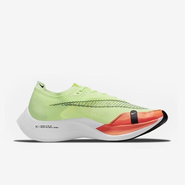 Nike ZoomX Vaporfly Next% 2 Straßen Rennfahrer Laufschuhe Herren Orange | NK140JKL