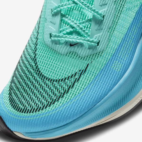 Nike ZoomX Vaporfly Next% 2 Straßen Rennfahrer Laufschuhe Damen Metal | NK172BRN